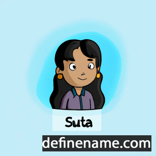 Sujata cartoon