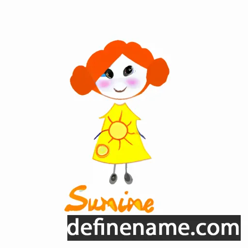 Sunshine cartoon