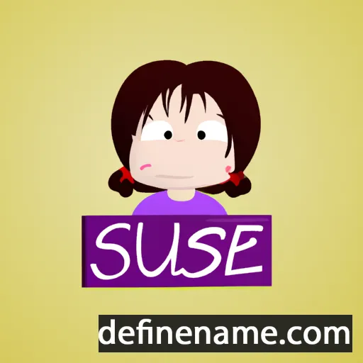 Susie cartoon