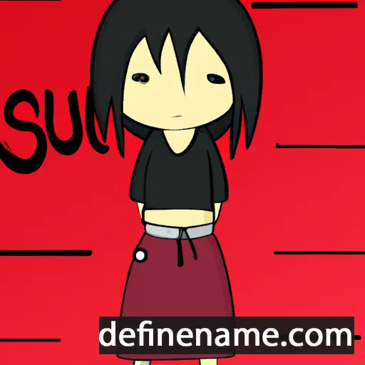 Suzu cartoon