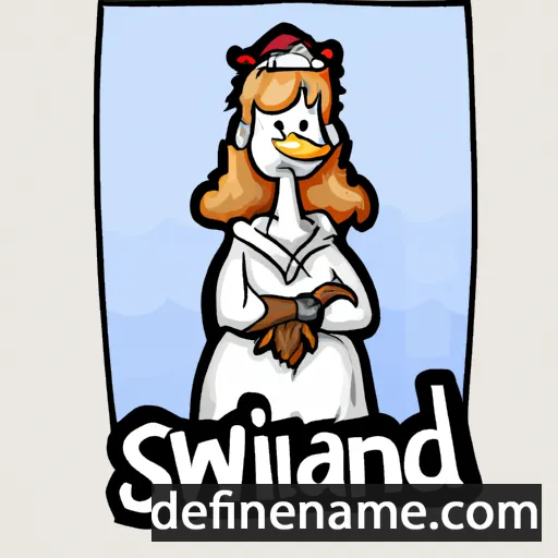 Swanhild cartoon