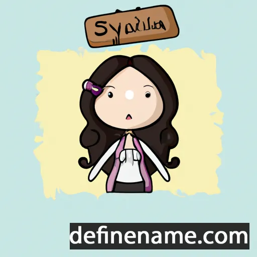 Sylvana cartoon