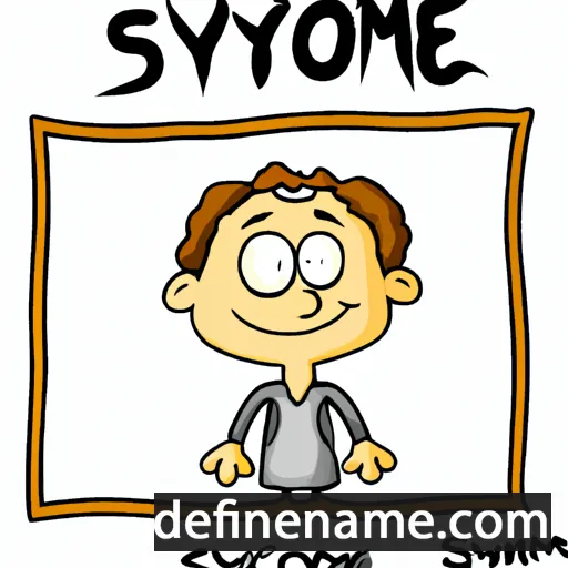 Symeon cartoon