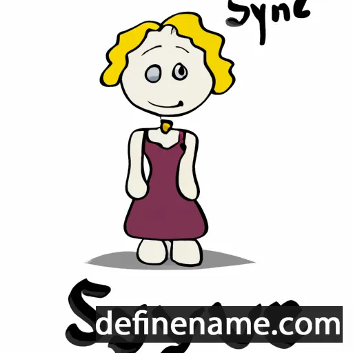 Synnöve cartoon