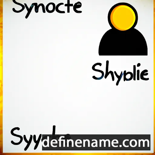 Syntyche cartoon