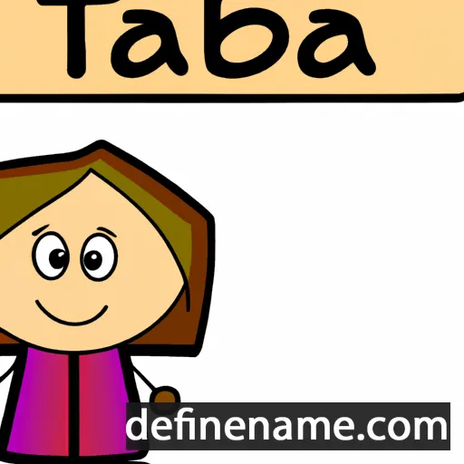 Tabea cartoon