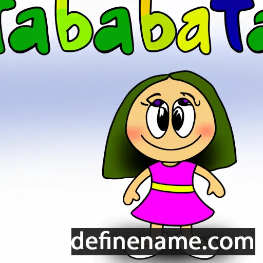 Tabita cartoon