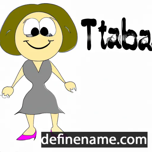 Tabitha cartoon