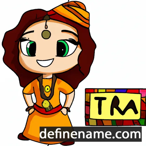 Tajra cartoon