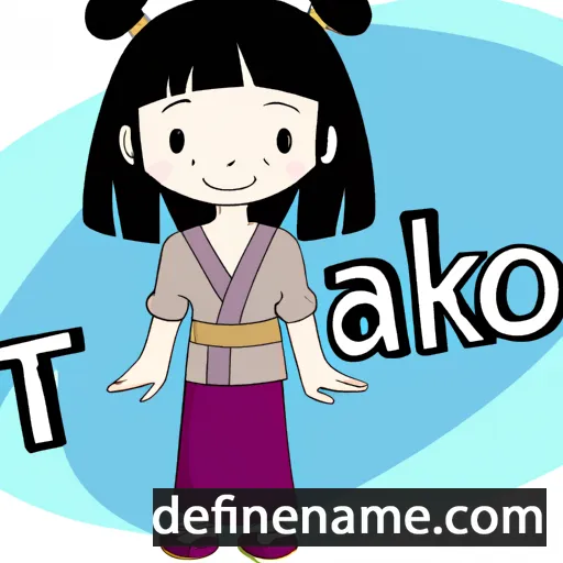 Takako cartoon