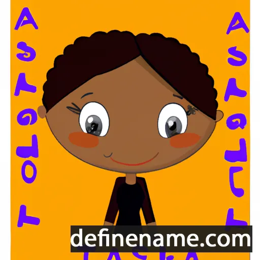 Talisha cartoon