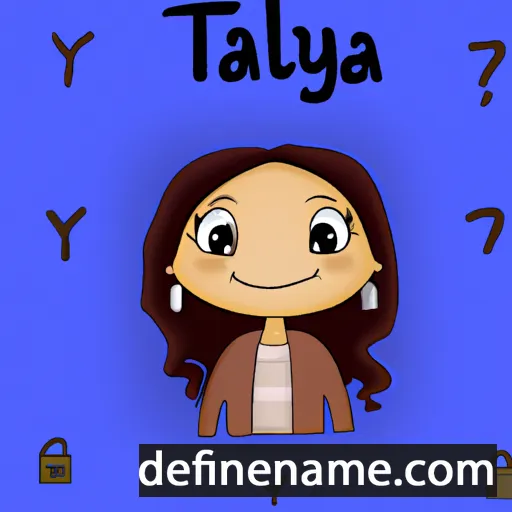 Talya cartoon