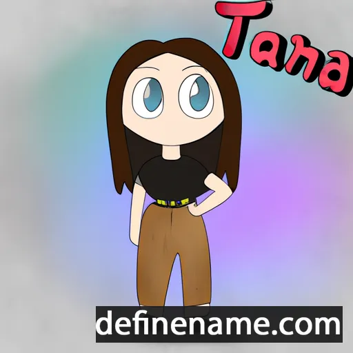 Tamāra cartoon