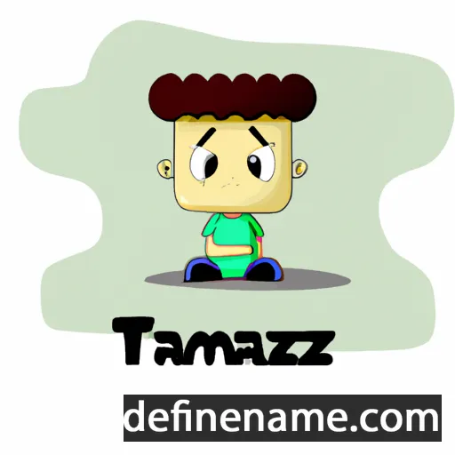 Tamazi cartoon