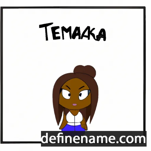 Tameka cartoon