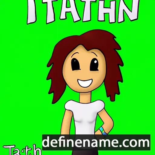 Tanith cartoon