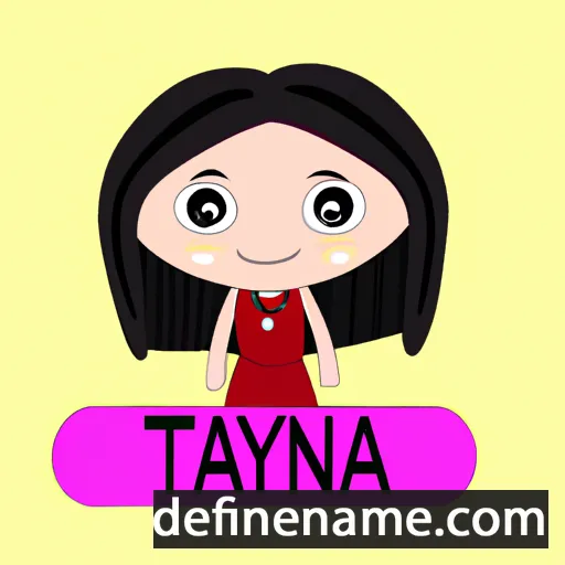 Taniya cartoon