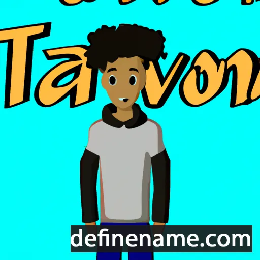 Tavon cartoon