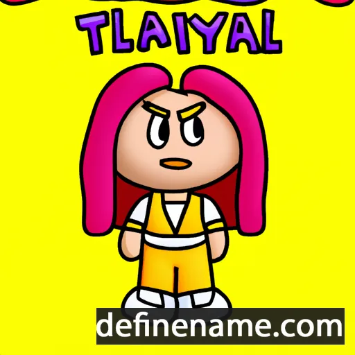 Tayla cartoon