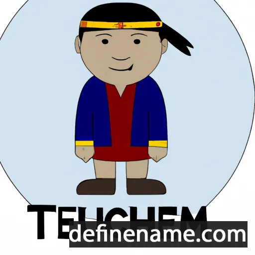 Tecumseh cartoon