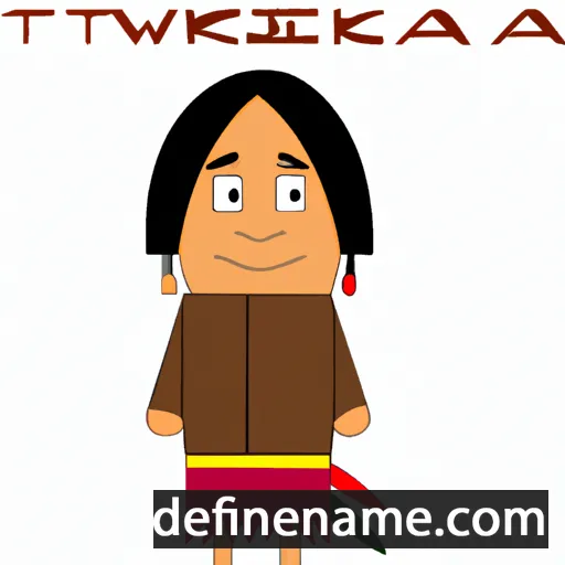 Tekakwitha cartoon