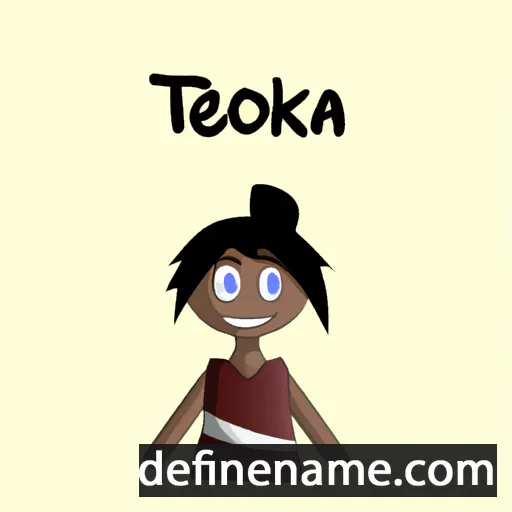 Tekoa cartoon