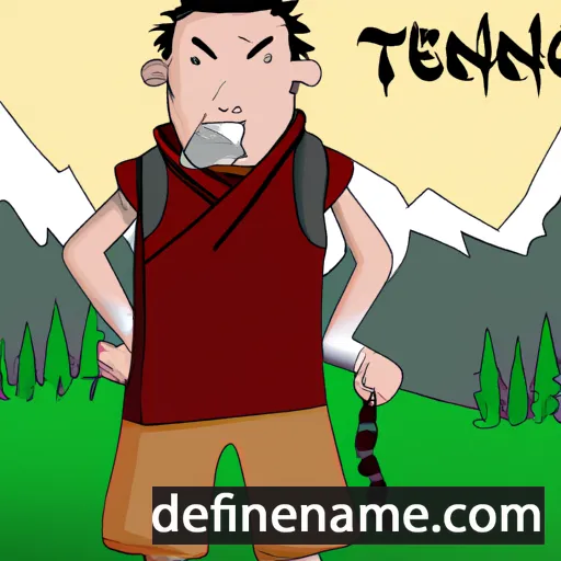 Tenzing cartoon