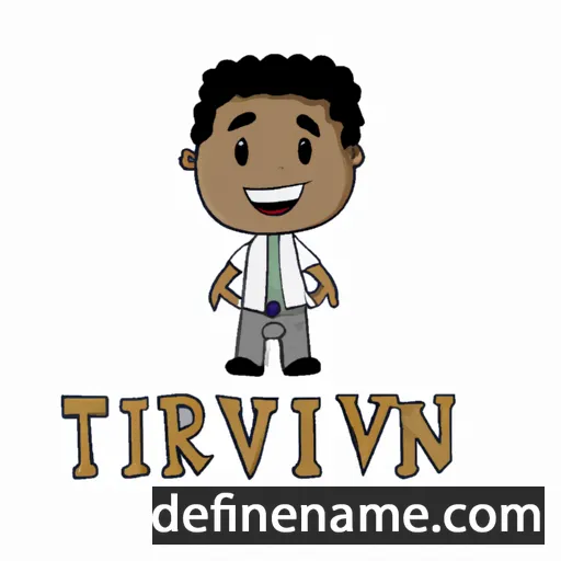 Tevin cartoon