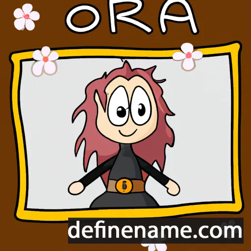 Þóra cartoon