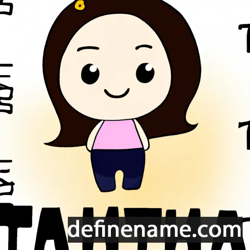 Thalita cartoon