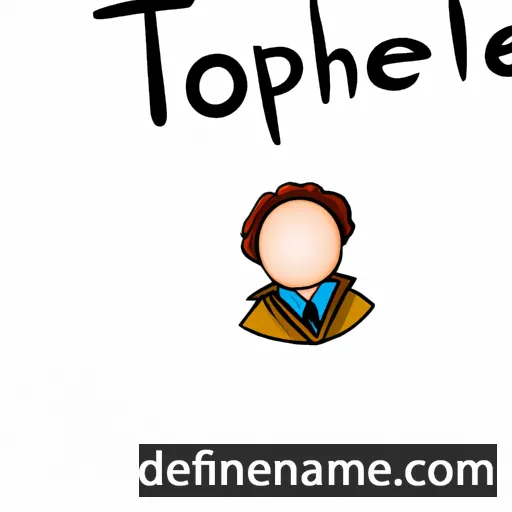 Théophile cartoon