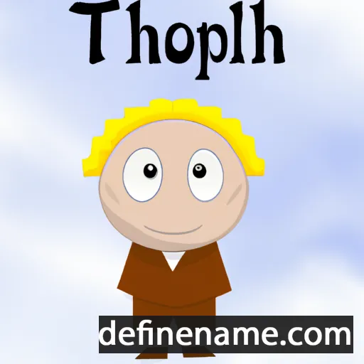 Theophil cartoon