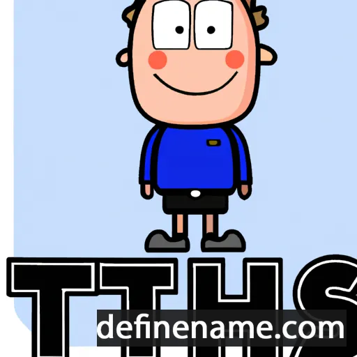 Thijs cartoon