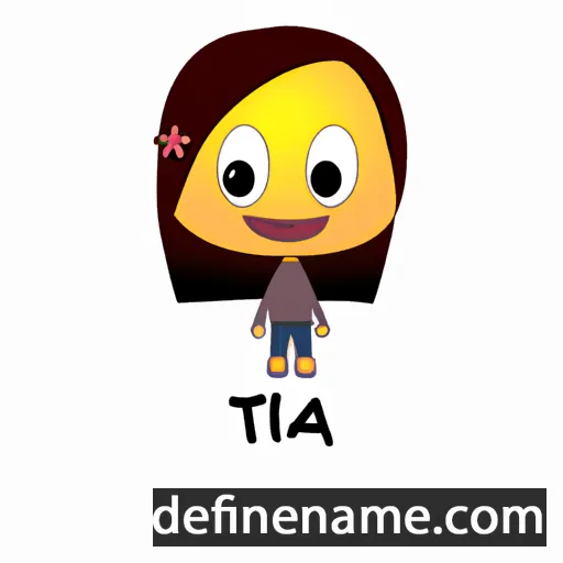 Tia cartoon