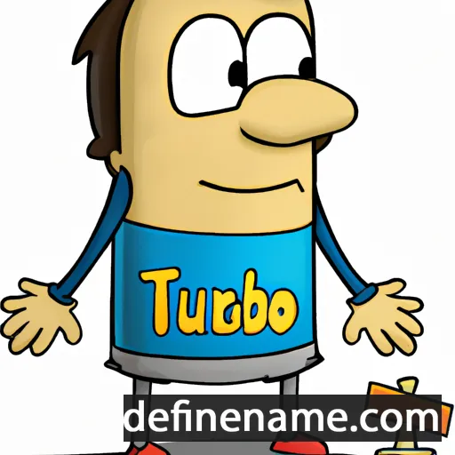 Tiburcio cartoon