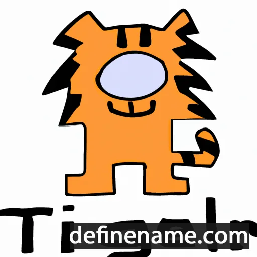 Tiger cartoon