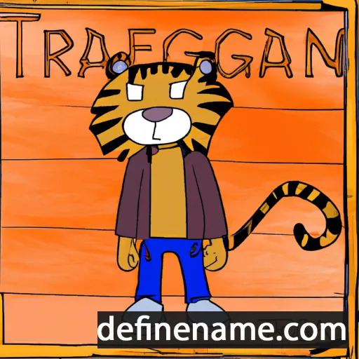 Tigernán cartoon