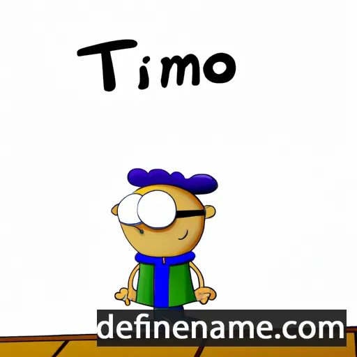 Timotej cartoon