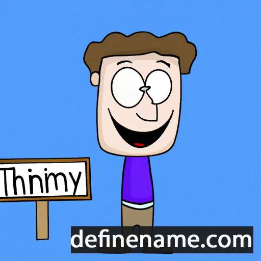 Timothy cartoon