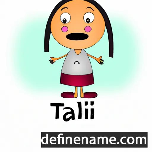 Tlalli cartoon