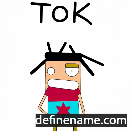 Tóki cartoon