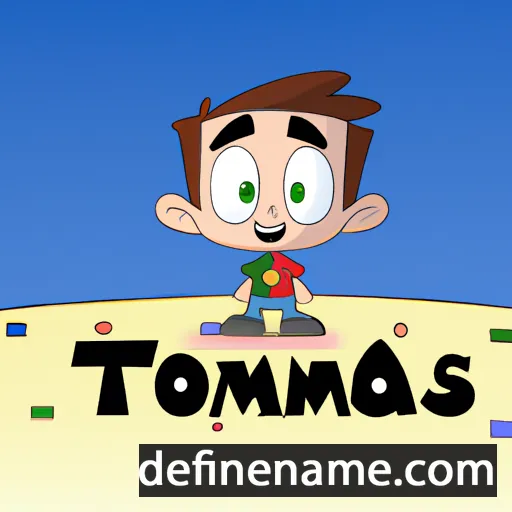 Tomás cartoon