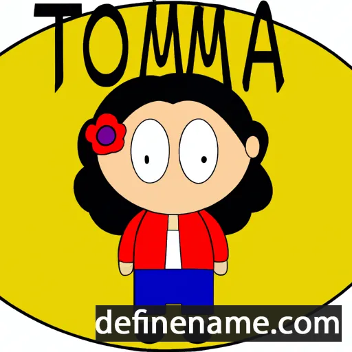 Tomasa cartoon