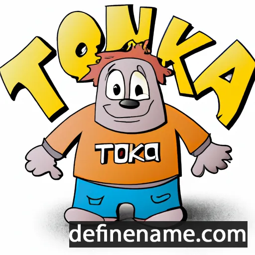 Tonka cartoon