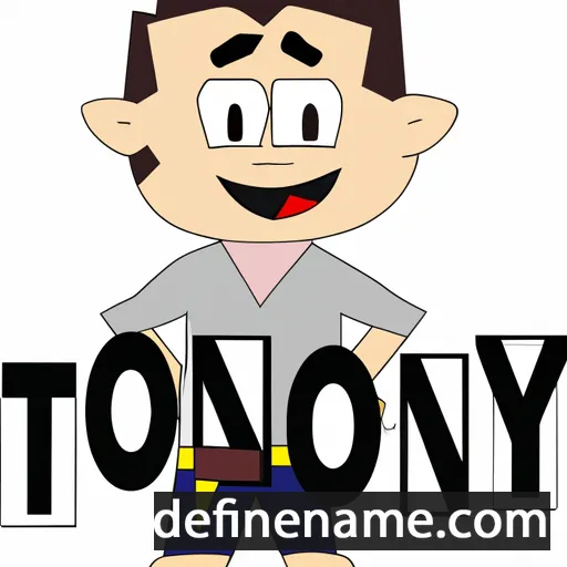 Tony cartoon