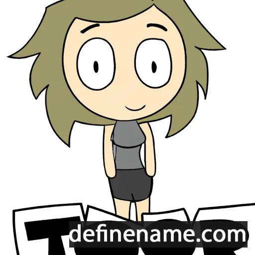 Tori cartoon