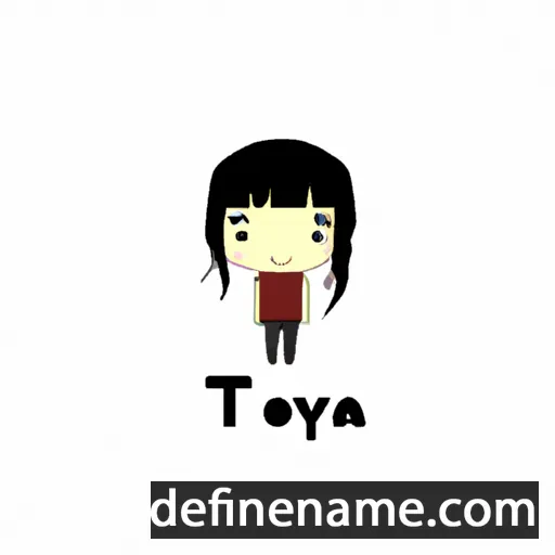 Toyoko cartoon