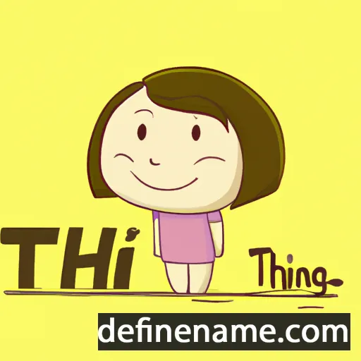 Trinh cartoon