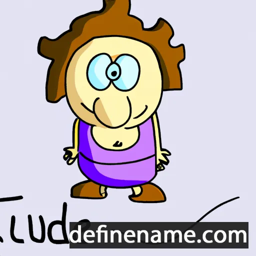 Trude cartoon