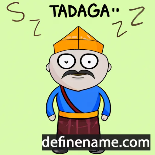 Tsagadai cartoon